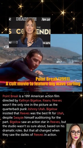 Point Break (1991) A cult movie to feature big wave surfing