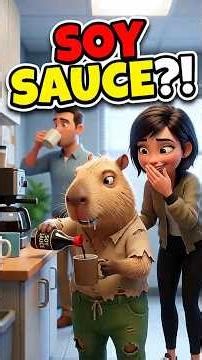 Capy Replaces Coffee With Soy Sauce ☕➡️🧂😂