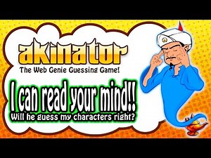Let's Play Akinator 아키네이터 - The Web Genie Guessing Game!! I WILL READ YOUR MIND!!?!?!!