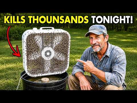 Kill Every Mosquito Overnight With The "Forbidden" Homemade Trap That Kills Thousands