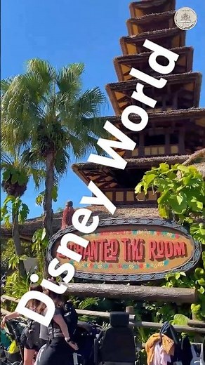 Disney World’s Tiki Room #disney #disneyworld #waltdisneyworld #disneyparks #disneyshorts #tikiroom