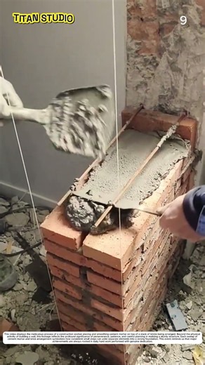 Brick Wall Construction: How Cement Mortar Transforms Raw Bricks Into Solid Pillars