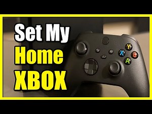 How to Set My Home Xbox on Xbox Series X|S (Share Games & Gamepass)