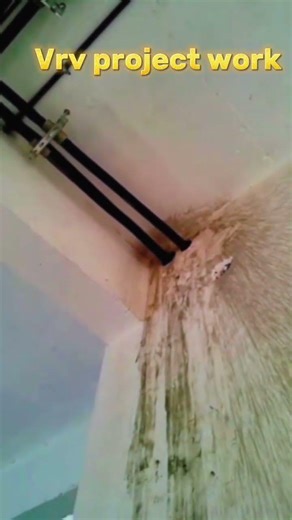 VRV Project Work in Progress 🔧❄️Complete Installation | Refnet Fitting | Copper Piping | Wiring |