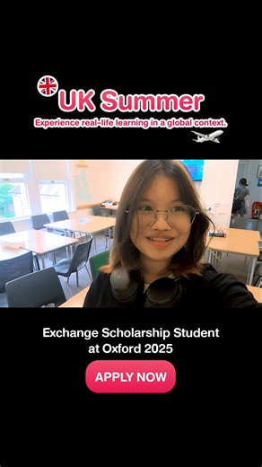 The diversity in this school makes this place special🌟 A true global citizen experience. The July camp is definitely an experience you shouldn’t miss! . 3 Weeks exchange and experience life in a world ranking campus! 🏛️University College London (1st week) 🏛️Oxford Brookes University (2nd-3rd weeks) . Special opportunity for International School Students. 🗓️ Program dates : 12 July – 2 Aug 2026 . 🏅Full Scholarship: valued at 358,000 THB 🏅Partial Scholarship: valued at 60,000 THB each (30 aw