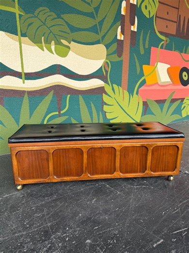 Lane Mid Century Cedar Chest Bench -shipping Not Free, Msg for Estimate - Etsy