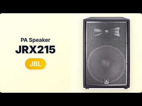 Should You Buy the JBL JRX215? PA Speaker Review [JBL JRX215]