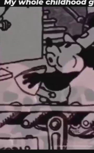 Mickey mouse making cheese holes #Cheese #holes