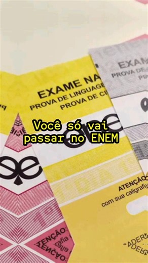 VOCÊ SÓ VAI PASSAR NO ENEM quando você ENTENDER essa FRASE #enem #shorts