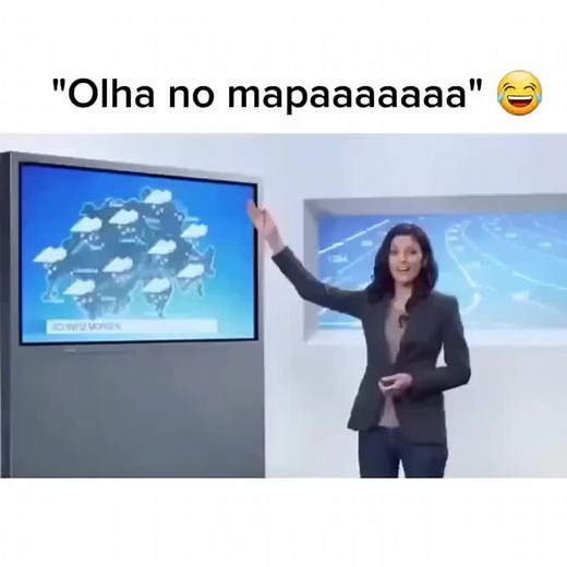 Weather Girl Falling on Live TV