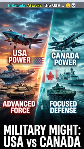 What would happen if Canada attacked America?