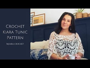 Crochet Top Pattern | Kiara Tunic from Moara Crochet #crochet #crochetdesigns