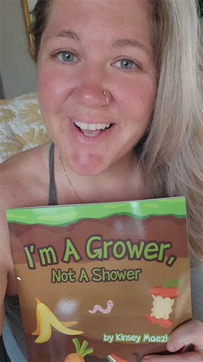 Lyndsey Wright on Instagram: ""I'm a Grower, Not a Shower" by @kinseymaezing #notachildrensbook #storytime #comedy NOT A #childrensbook #bookstagram"