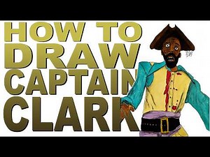 How to draw Captain Clark (Backrooms)