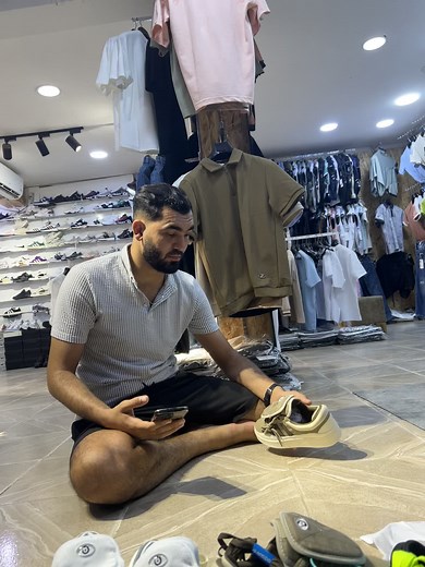 Choosing the Perfect Sneakers in a Clothing Store