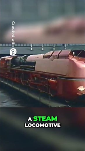 Futuristic Steam Unveiling the Power of a Classic Engine #germany #engineering #db #fyp #germany
