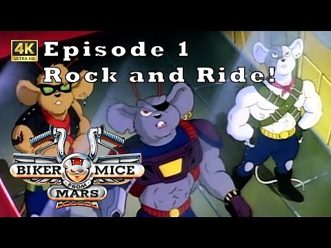 [4K] Biker Mice From Mars - Ep. 1: Rock and Ride! [2160p]