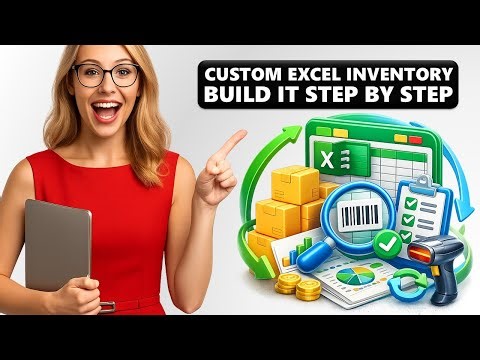 Make an INVENTORY MANAGEMENT System in EXCEL Easily Step by Step