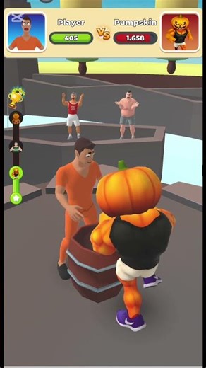 Crazy Slap Knockout 😂 #shorts #gaming #slapgame #mobilegame #funnygame #funnyshorts #funnymoments