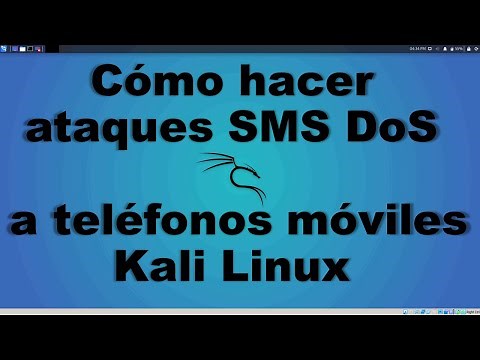 Cómo enviar SMS a telefonos moviles desde Kali linux (Pentesting)
