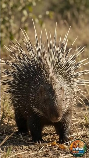 How Does a Porcupine Defend Itself? 🦔 | Nature’s Ultimate Defense!