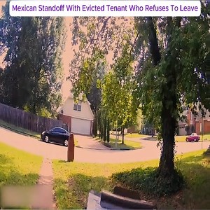 Mexican Standoff With Evicted Tenant Who Refuses To Leave #cops #copwatch #bodycam #police | 2 Reels Viral