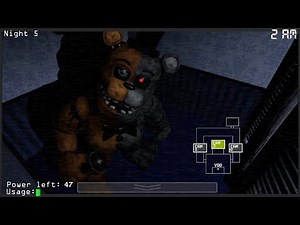 I added the Stingray Freddy to FNaF 4 (Watch Your Nightmares Mods)