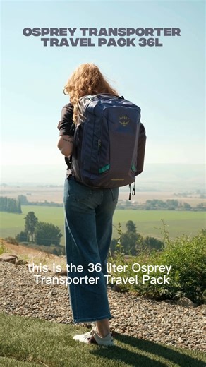 The pinnacle of travel-centric design — the Transporter™ Travel Pack 36L keeps it all under control. Smart storage inside and out means you’ve got nothing to lose. Meet your new favorite travel companion: https://bit.ly/4ok8gtg | Osprey Packs