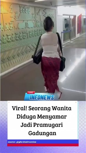 Wanita Diduga Menyamar Jadi Pramugari Gadungan