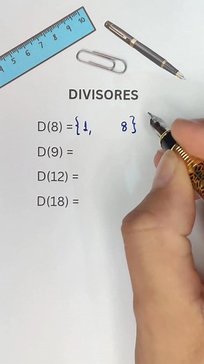 O que é um divisor? Quais os divisores naturais dos números 8, 9, 12 e 18? #matematica #AULA #divisores | Professor Francivaldo - Matemática