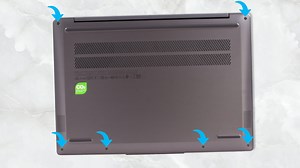 How to open the Lenovo Yoga Slim 6i (14, Gen 8, 14IAP8) - disassembly and upgrade options