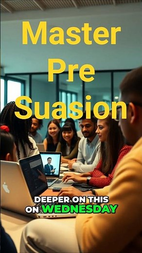 🔴Master Pre Suasion Control Decisions Before They're Made!