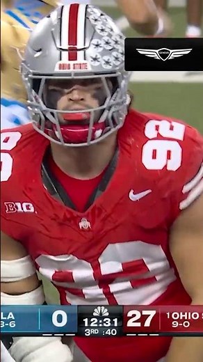 Ohio State with the STOP 🧱