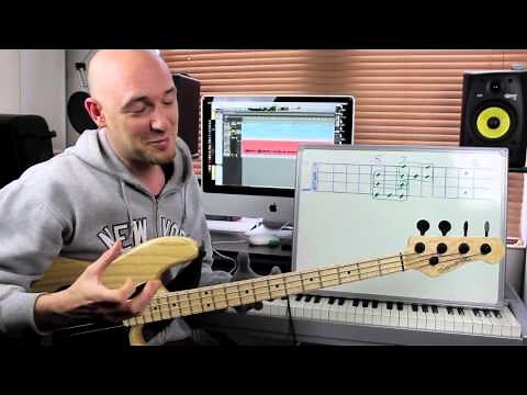 How to get those 'SEXY' notes - Using Simple Shapes! Bass Lesson with Scott Devine (L#71)