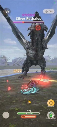 10★ Silver Rathalos vs G10-5 Seregios LS [Retaliation 5] - #MHNow #longsword #silverrathalos
