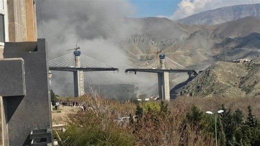 VIDEO: Iran's Biggest Bridge, B-1, Destroyed By US Airstrikes; Trump Issues New Warning To Tehran