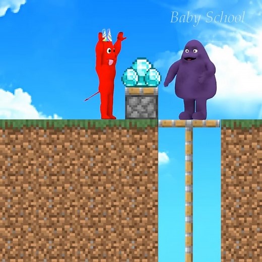 Banban rescues Grimace Shake #minecraftanimation #minecraft #monsterschool #skibiditoilet #minecraft #minecraftmemes #minecraftvideos #minecrafter #minecraftbuild #minecraftclips #gaming #reels #twitch #tiktok | Baby Monster School