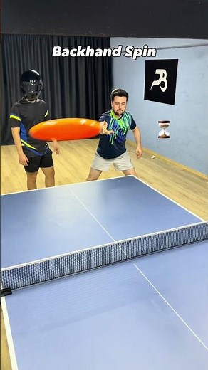 How To Do Ping Pong Backhand Serve ⏳