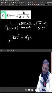 Calculus Magic! Solve ∫ (dx / (√(1+x) - √x)) from 0 to 1 | Definite Integral Explained