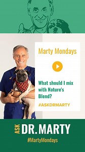 Love using Nature's Blend as a topper? Press play to hear Dr. Marty's suggestions on what you should be mixing with our tasty freeze-dried food to give your pup the most nutritious & delicious meal! ⁠⠀ ⁠⠀ Shop for Nature's Blend 👉: https://bit.ly/3bvgl9t⁠⠀ ⁠⠀ •⁠⠀ •⁠⠀ •⁠⠀ ⁠⠀ #DrMartyPets #Dogs #Cats #PetHealth #RawFreezeDried #HealthyDogFood #Dogstagram #Catstagram #DogOfTheDay #CatOfTheDay #Puppy #WeeklyFluff #HealthyDogs #HowlisticLife #PetCare⁠ #NaturesBlend #DogFood #HealthDogFood | Dr. Mart