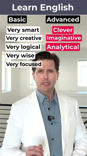 Speak Advanced English Vocabulary