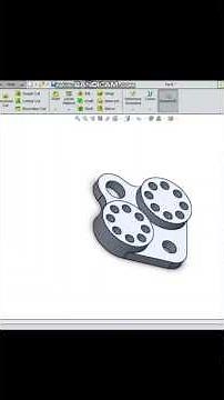 Solidworks #solidworkstutorial tutorial extrude beginners cut pattern