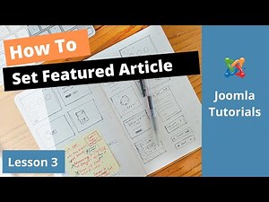 Joomla Lesson 03 | Featured Article