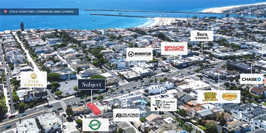 3732-3734 E Coast Hwy, Corona Del Mar, CA 92625 - CdM : Retail/Fitness/Office/Light Food | LoopNet