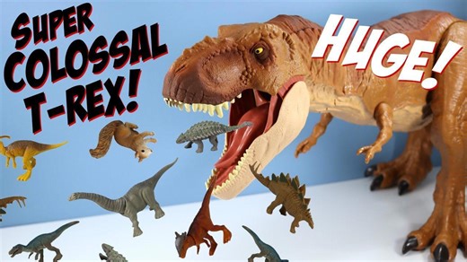 Jurassic World Fallen Kingdom Super Colossal Tyrannosaurus Rex Mattel