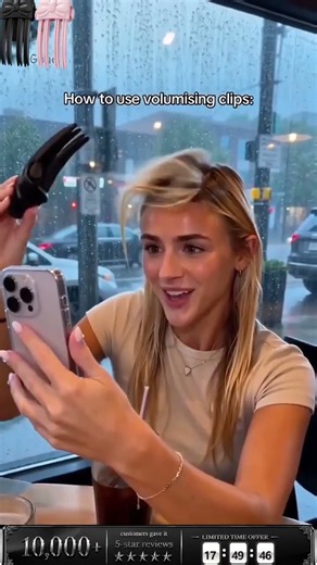 🔥50% OFF🔥 Wireless Heated Root Lift Clip — Instant Volume For Flat Hair