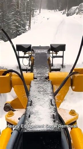 Heavy Equipment Snow Removal