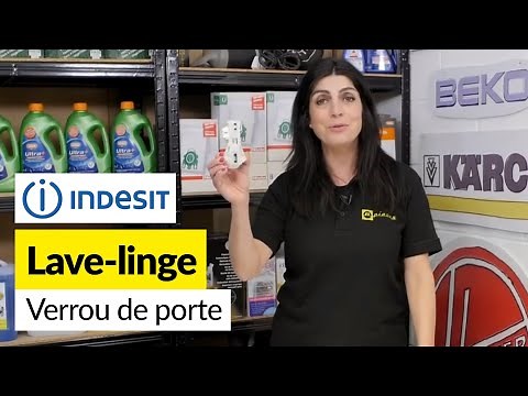 Comment changer le verrou de porte d'une machine à laver Indesit