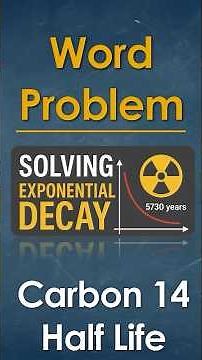 Word Problem: Solving Exponential Decay