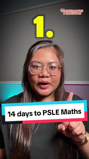 14 days to PSLE Maths #psle #mathematics #exams #success